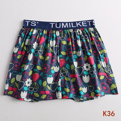 Allan – Bedrukte Herenboxershorts van Katoen