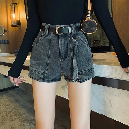 Catherine – Denim Shorts voor Dames met Wijde Pijpen