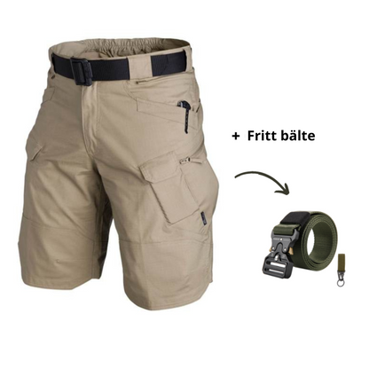 Callum – Heren-Shorts met Meerdere Zakken en Gratis Riem