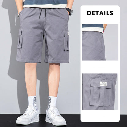 Graham – Luchtige Cargo-Shorts met Koord en Meerdere Zakjes