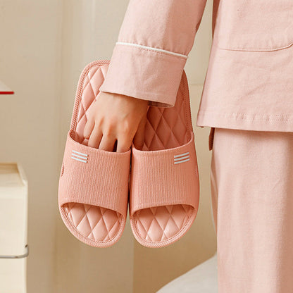 Lauren – Hausschoenen met nieuw ruitontwerp, antislip voor dames