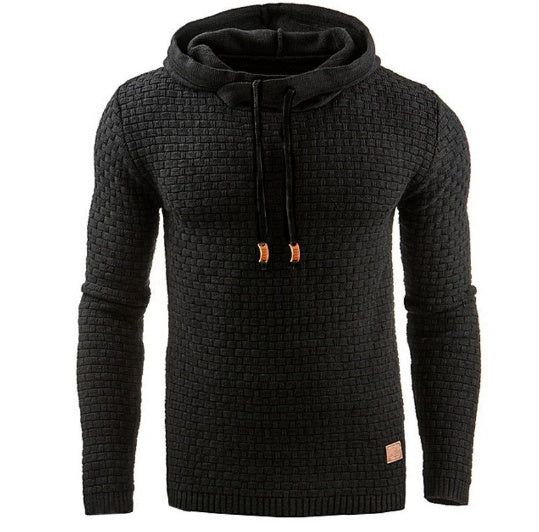 Elliot – Jacquard Sweater Lange Mouwen Hoodie Warme Kleur Sweatshirt