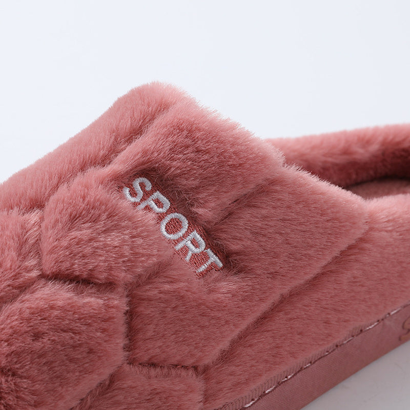 Francesca – Gezellige Pluizige Slippers voor de Winter