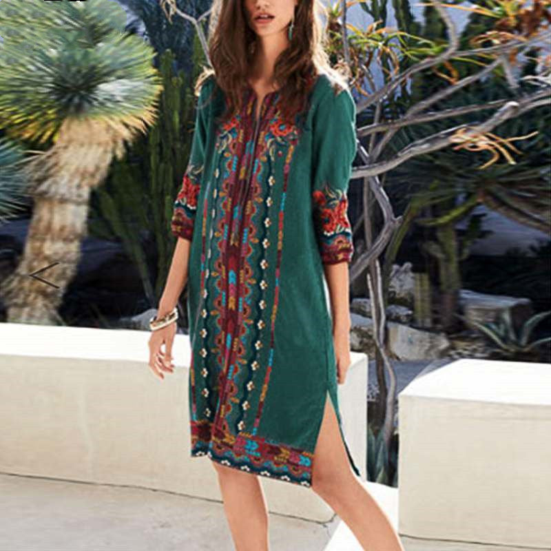Danielle – Boho Tuniek Jurk