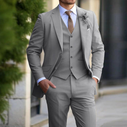 Jeffrey – Klassieke Slim Fit Herenpak 3-delig