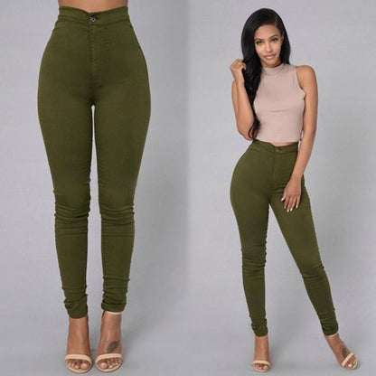 Chelsea – Bonte Dames-Leggings met Hoge Taille