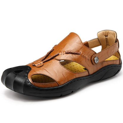 Richard – Comfortabele Heren-Sandalen van Vegan Leer