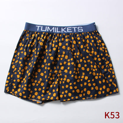 Allan – Bedrukte Herenboxershorts van Katoen