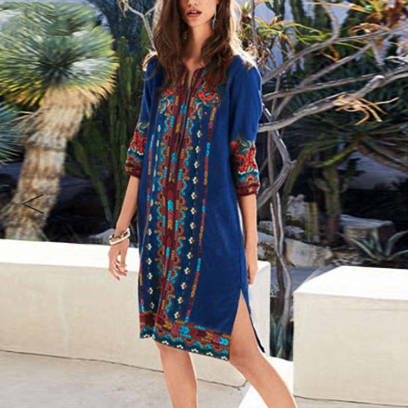 Danielle – Boho Tuniek Jurk