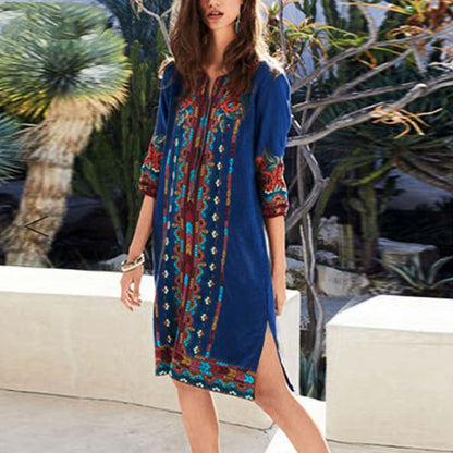 Danielle – Boho Tuniek Jurk