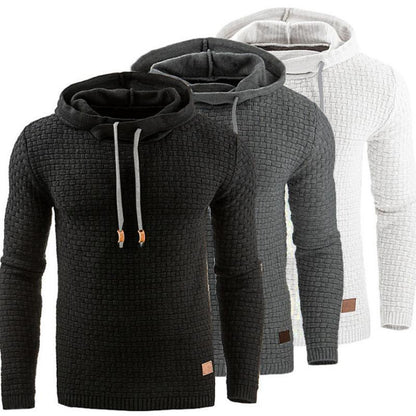 Damien – Jacquard Hoodie voor Heren
