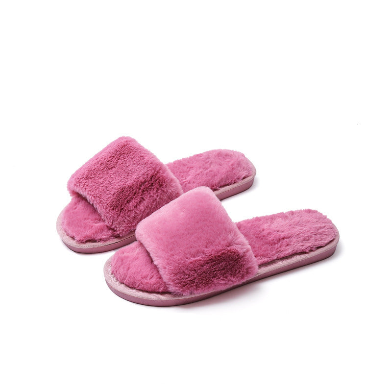 Karen – Fleece Pantoffels van Katoen