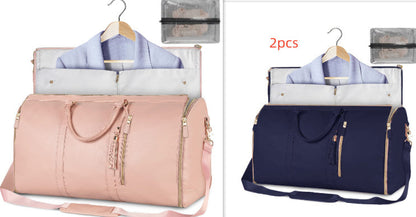 Lauren – Grote Capaciteit Reis-Duffle-Tas voor Vrouwen, Vouwbare Pak Tas, Waterdichte Kleding Tassen