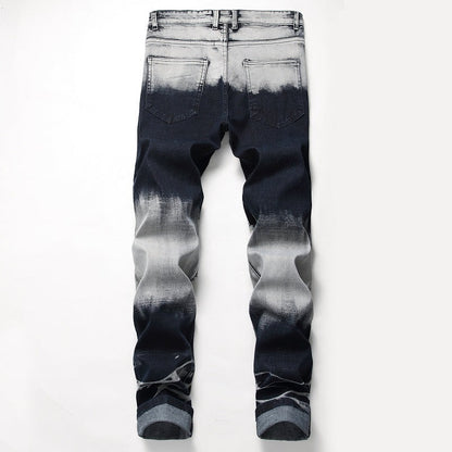 Matthew – Blau-Zwarte Herenjeans