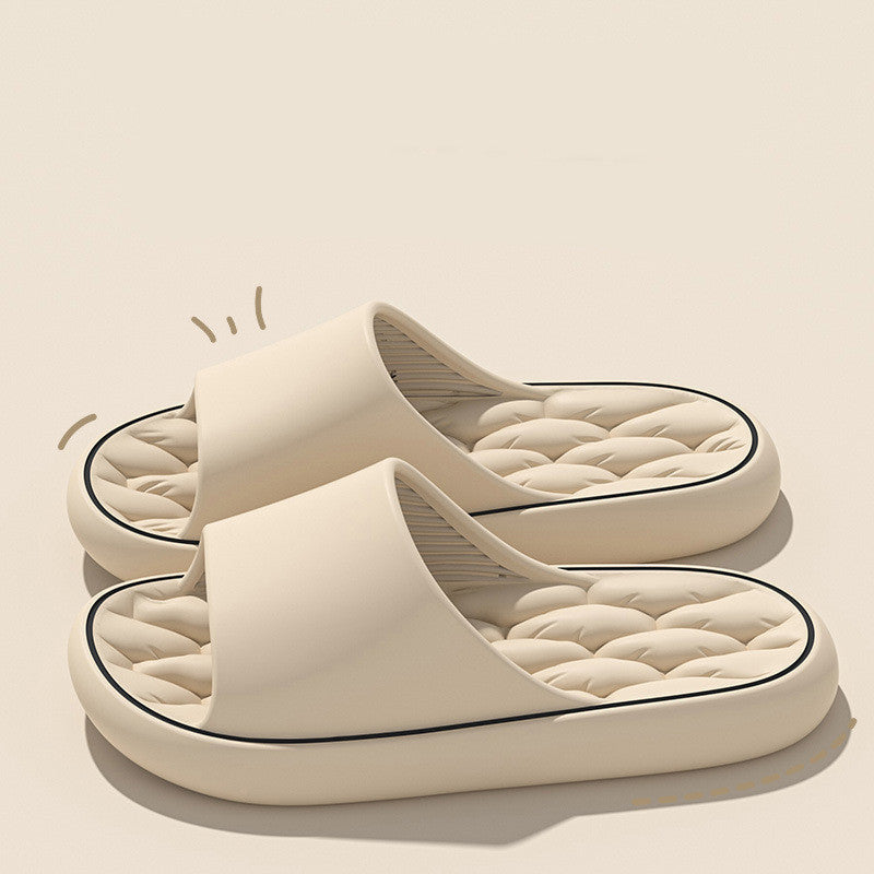 Larry – Rutschvrije Badslippers met Dikke Zool