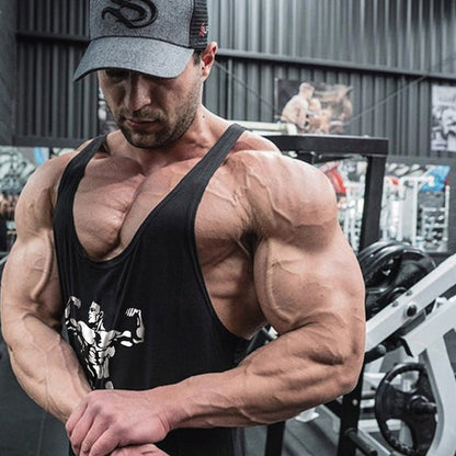 Jake – Bedrukte Heren Sportvest