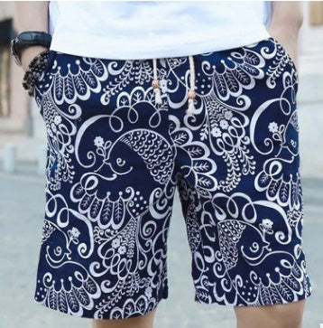 Percy – Heren Leinen Strandshorts
