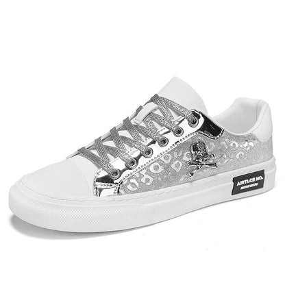Tamara – Modieuze Dames Sneakers met Schedelpatroon