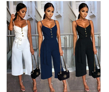 Juliet – Verleidelijke Dames Jumpsuit met Halternek