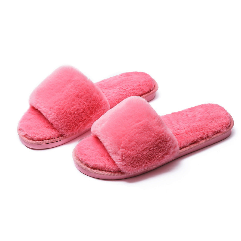 Karen – Fleece Pantoffels van Katoen