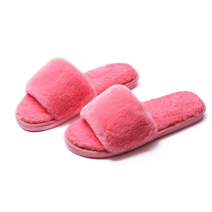 Karen – Fleece Pantoffels van Katoen