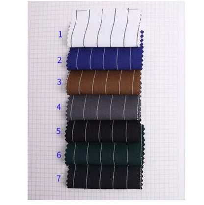 Joel – Gestreept Herenpak in Business-Casual Stijl