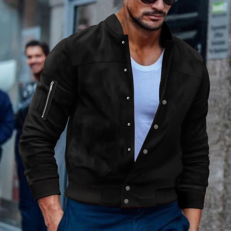 Jude – Eenrijige Cardigan Jas voor Heren