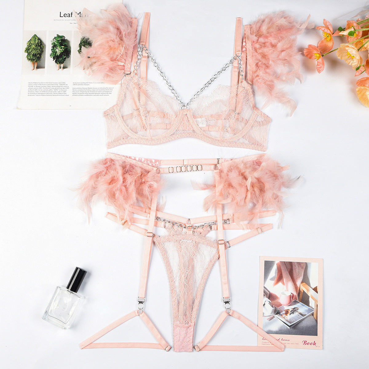 Sharon – Verleidelijk Kant Lingerieset voor Dames