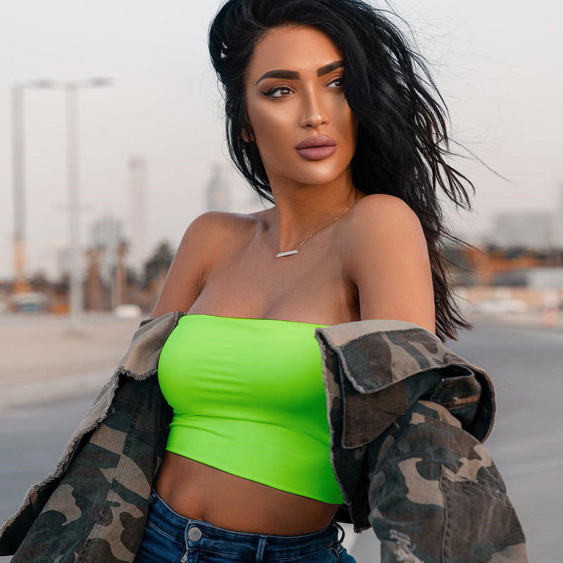 Lydia – Kort Asymmetrisch Wikkelshirt