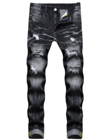 Andrew – Vintage Versleten Denim Jeans voor Heren