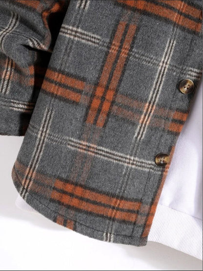 Stephen – Lang Mouw Ruitjesoverhemd voor de Herfst in Casual Stijl