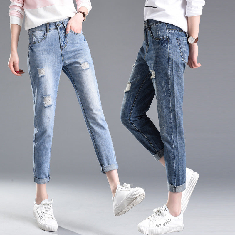 Samantha – Gescheurde Damesjeans
