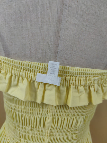 Alison – Frans Jurk met Off-Shoulder en Stretch