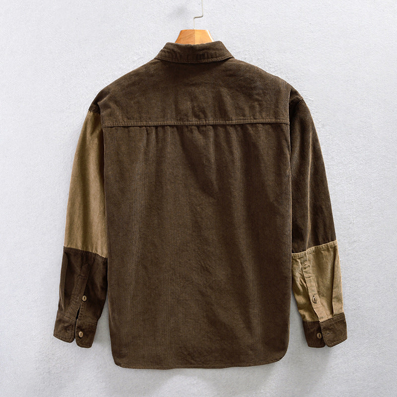 Wayne – Casual Corduroy Overhemd voor Heren