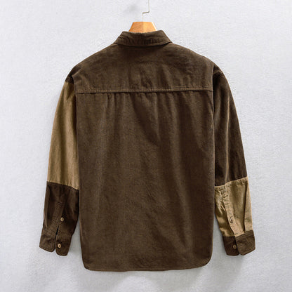 Wayne – Casual Corduroy Overhemd voor Heren