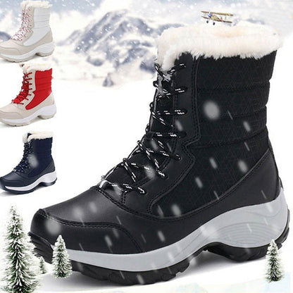Catherine – Warme Dames-Snowboots met Pluche Voering