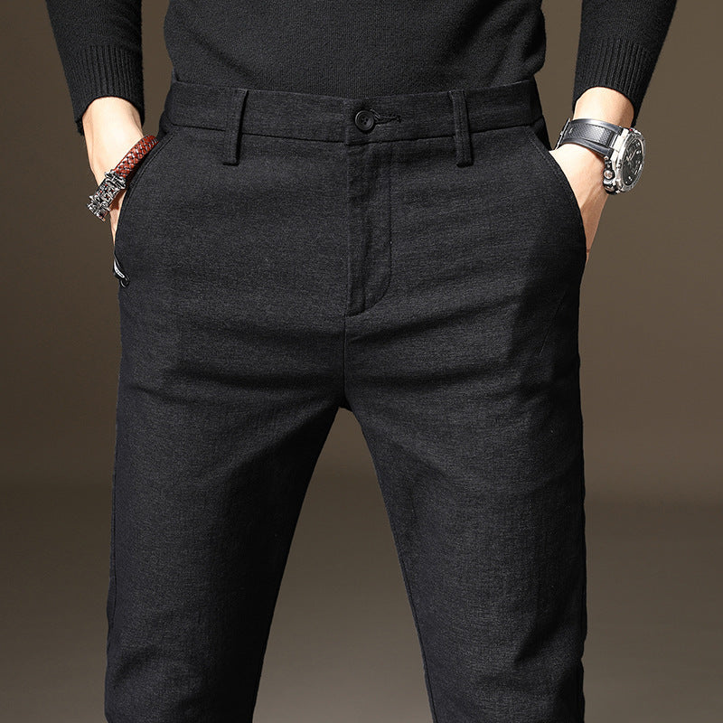 Jason – Slim Fit Elastische Broek voor Heren