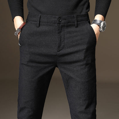 Jason – Slim Fit Elastische Broek voor Heren