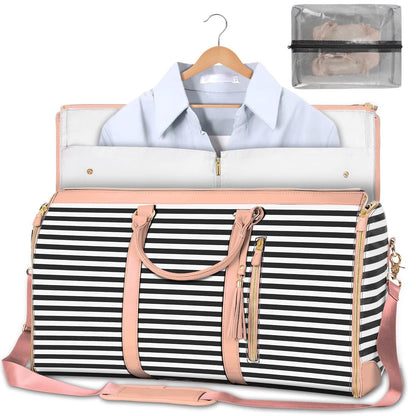 Lauren – Grote Capaciteit Reis-Duffle-Tas voor Vrouwen, Vouwbare Pak Tas, Waterdichte Kleding Tassen