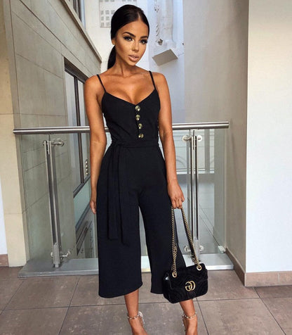 Juliet – Verleidelijke Dames Jumpsuit met Halternek