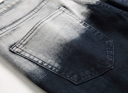 Matthew – Blau-Zwarte Herenjeans