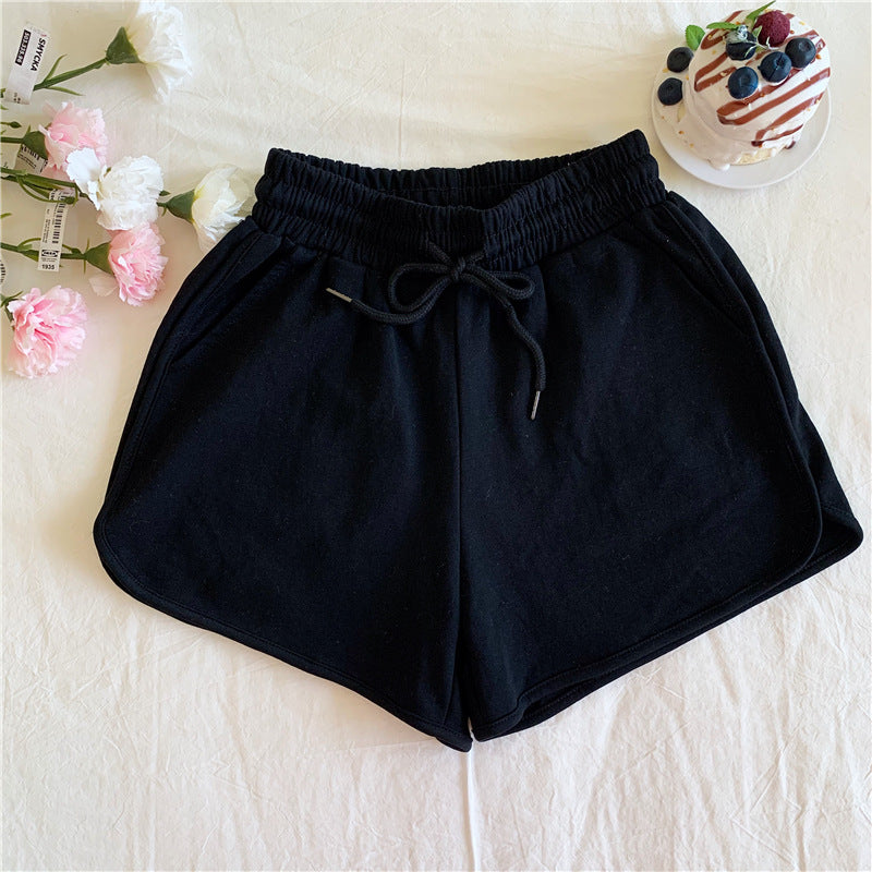 Calvin – Korte Sportshorts met Hoge Taille