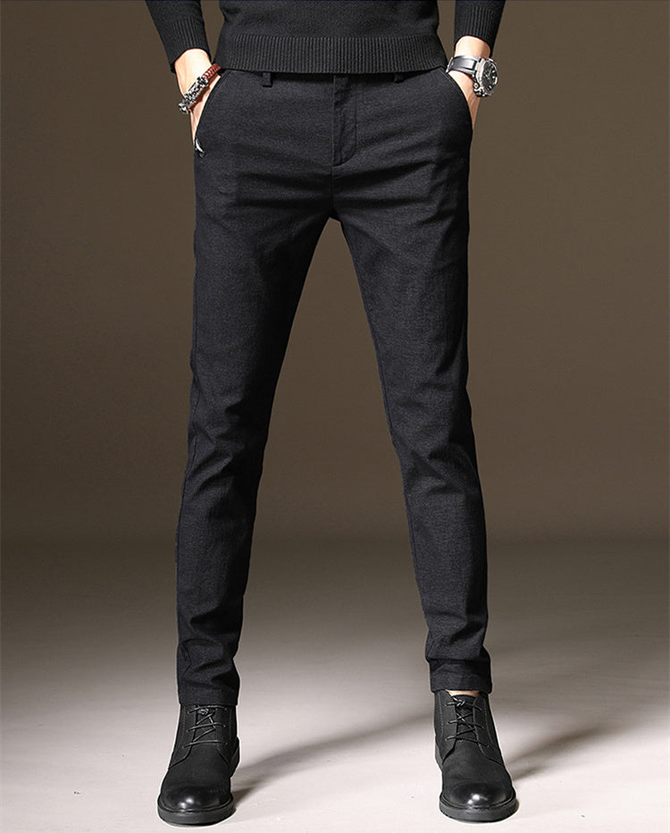 Jason – Slim Fit Elastische Broek voor Heren