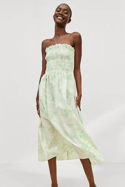 Alison – Frans Jurk met Off-Shoulder en Stretch