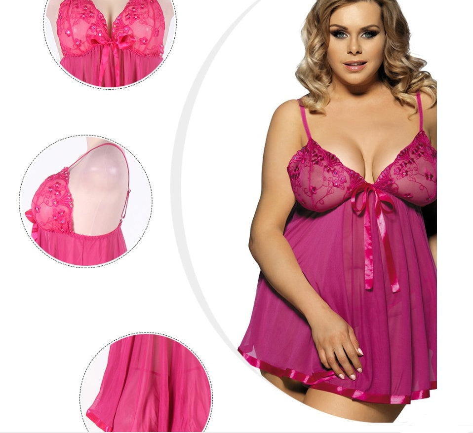 Wendy – Sexy Nachthemd in Grote Maat