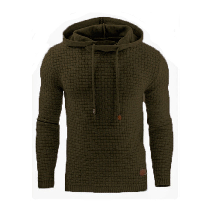 Damien – Jacquard Hoodie voor Heren