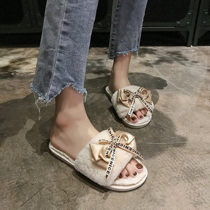 Kathryn – Einfarbige Hausschuhe für Damen