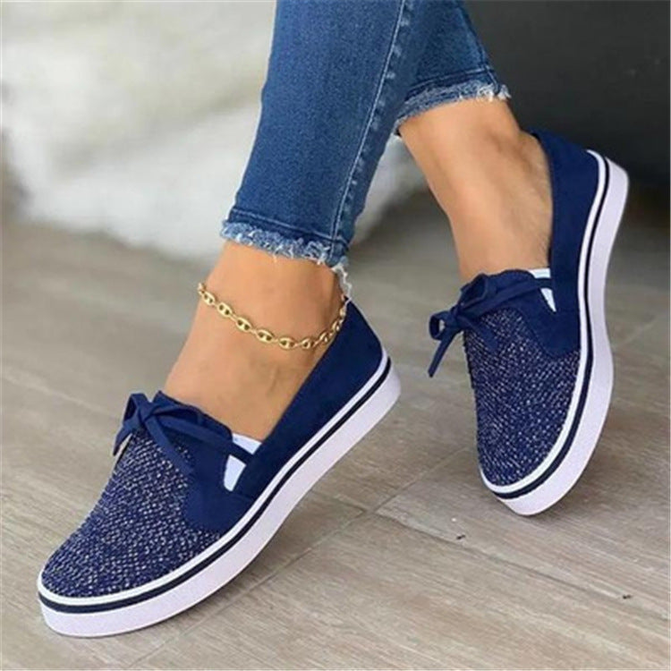Jasmine – Canvas Dames Sneaker met Veters