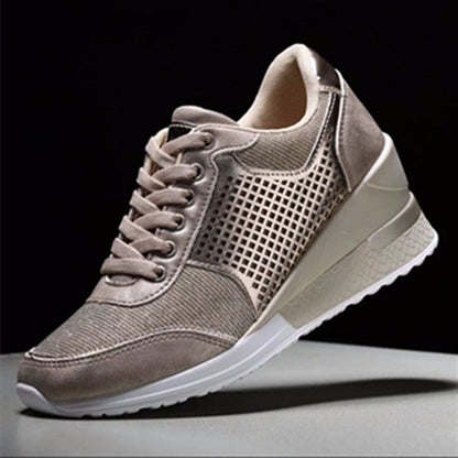 Nicola – Veter Sneakers met Plateau voor Vrouwen