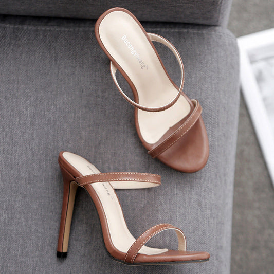 Melanie – Stiletto Sandalen met Hoge Hakken